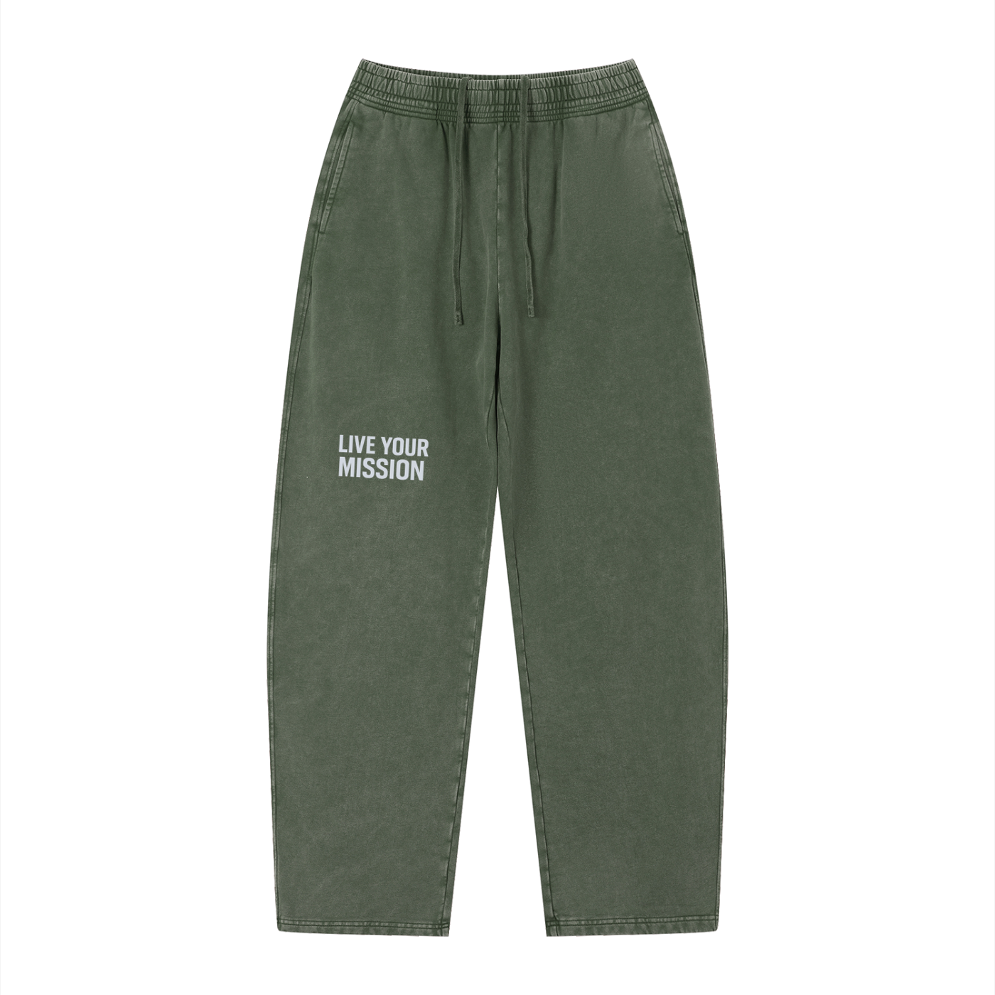 Unisex Vintage Wash Loose Sweatpants