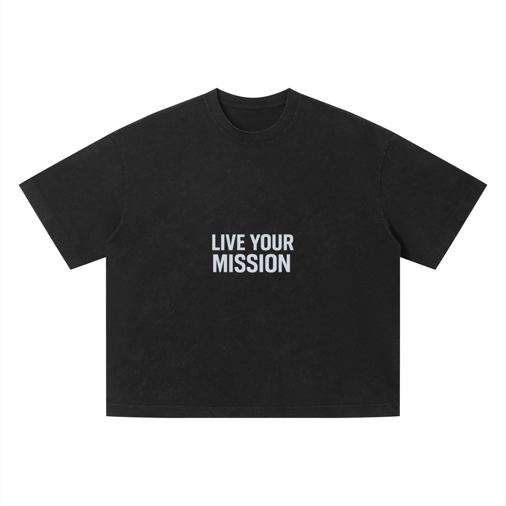 Unisex Vintage Wash Boxy T-Shirt